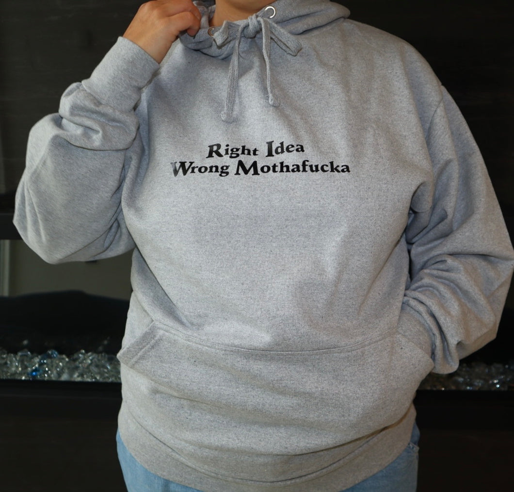 Heather Gray RIWM Defintion Hoodie
