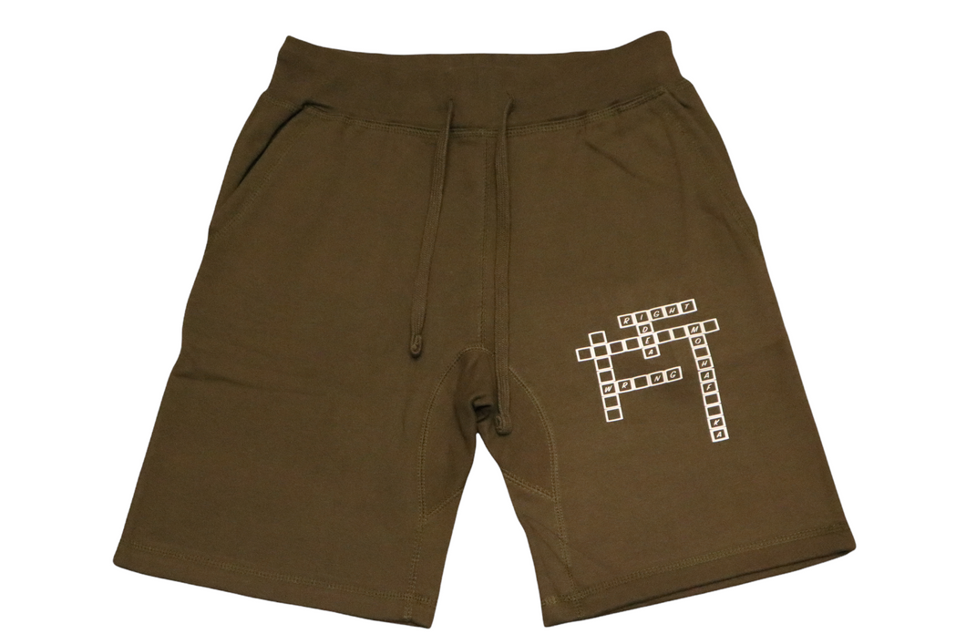 Crossword Right Idea Wrong Mothafucka Shorts