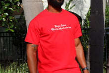 Load image into Gallery viewer, Red  Right Idea Wrong Mothafucka Tshirt
