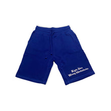 Load image into Gallery viewer, Blue Shorts White Right Idea Wrong Mothafucka
